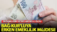 Bağ-Kur'luya Erken Emeklilik Piyangosu Vurdu! 7200 Gün Yasası Meclis'te: Kimler, Ne Zaman Emekli Olacak?