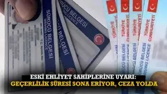 Eski Tip Ehliyet Sahiplerine Kötü Haber Süre Daralıyor Yenilemeyenlere 12 Bin Lira Ceza Kesilecek - Cvh